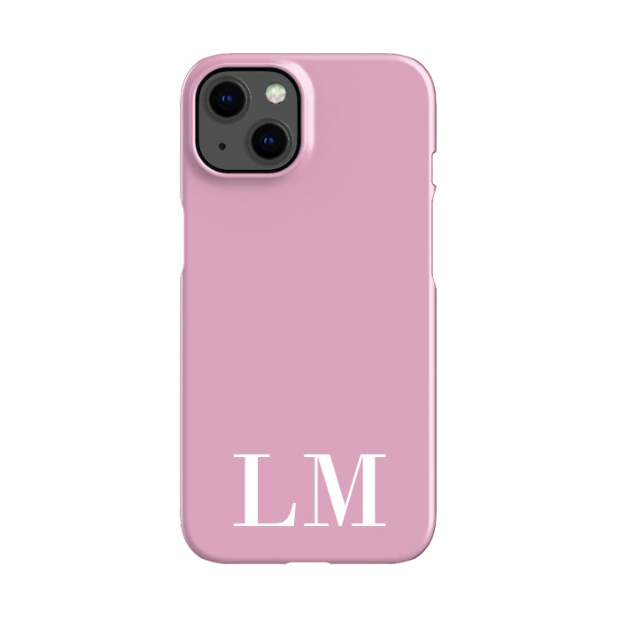 Personalised Pink x Initials iPhone 13