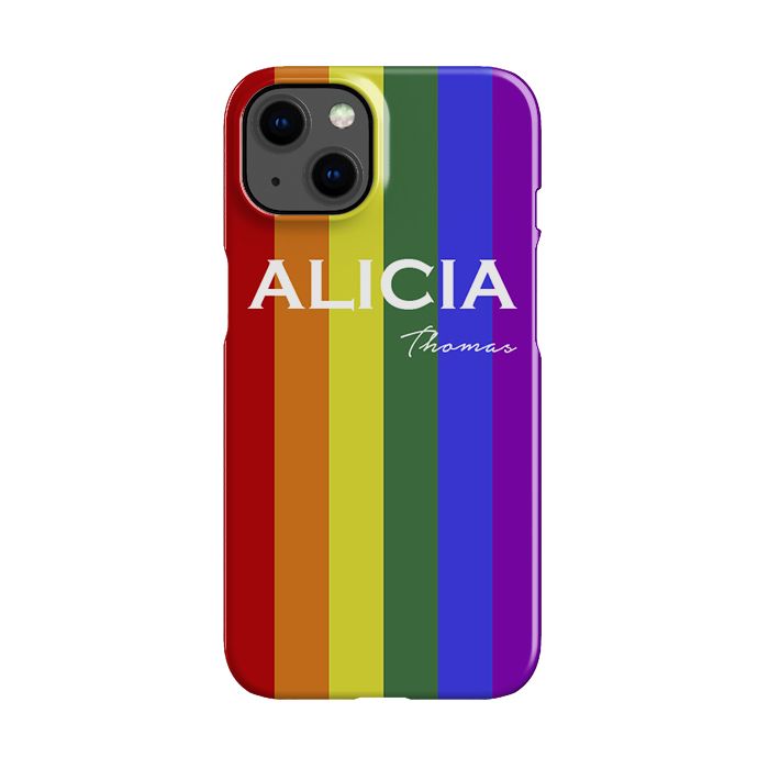 Personalised Pride iPhone 13 Case