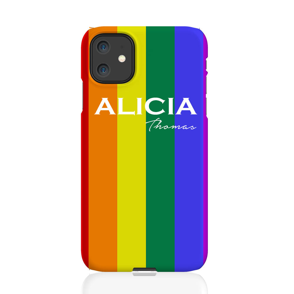 Personalised Pride iPhone 11 Case