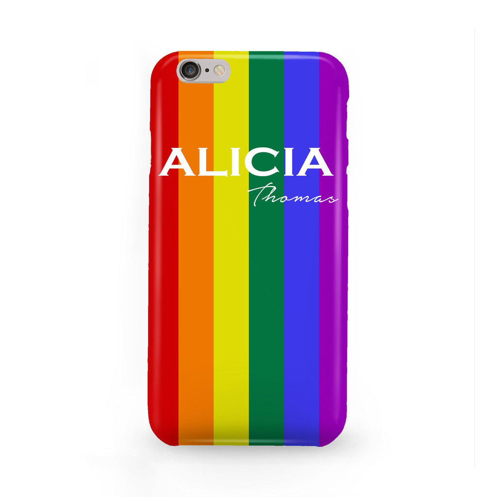Personalised Pride iPhone 6 Plus/6s Plus Case