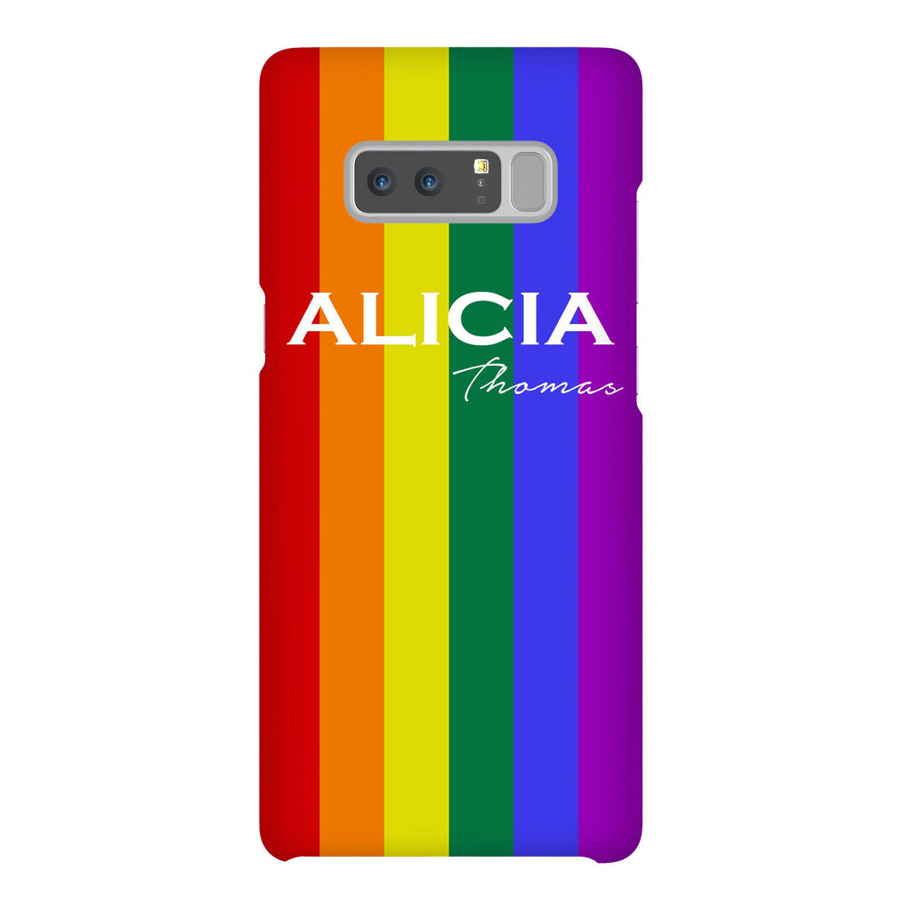 Personalised Pride Samsung Galaxy Note 8 Case