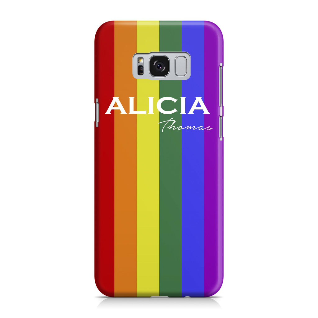 Personalised Pride Samsung Galaxy S8 Plus Case