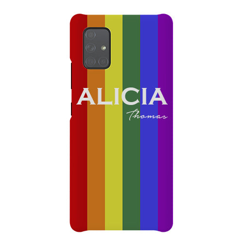Personalised Pride Samsung Galaxy A51 Case