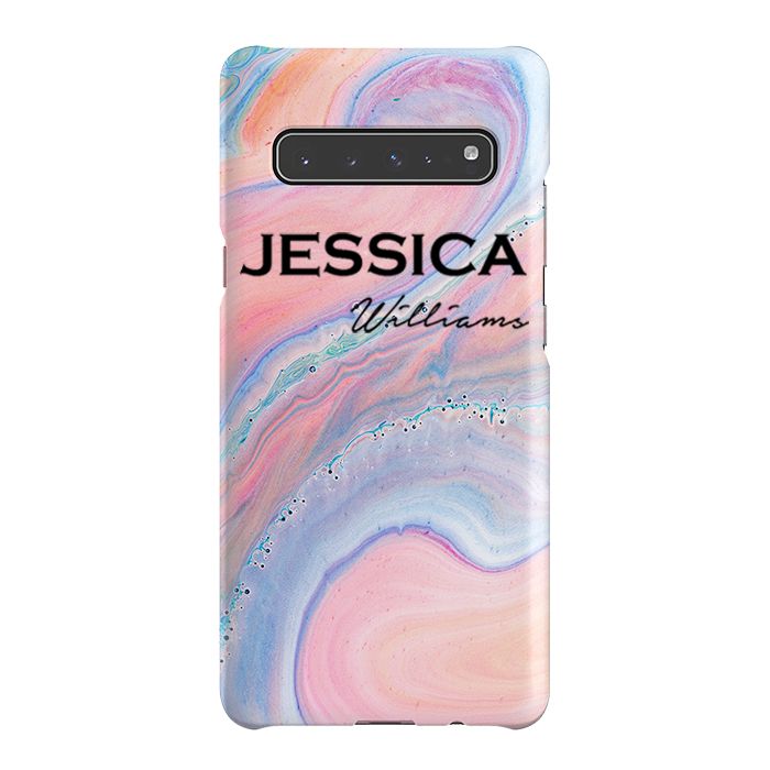 Personalised Acrylic Marble Name Samsung Galaxy S10 5G Case