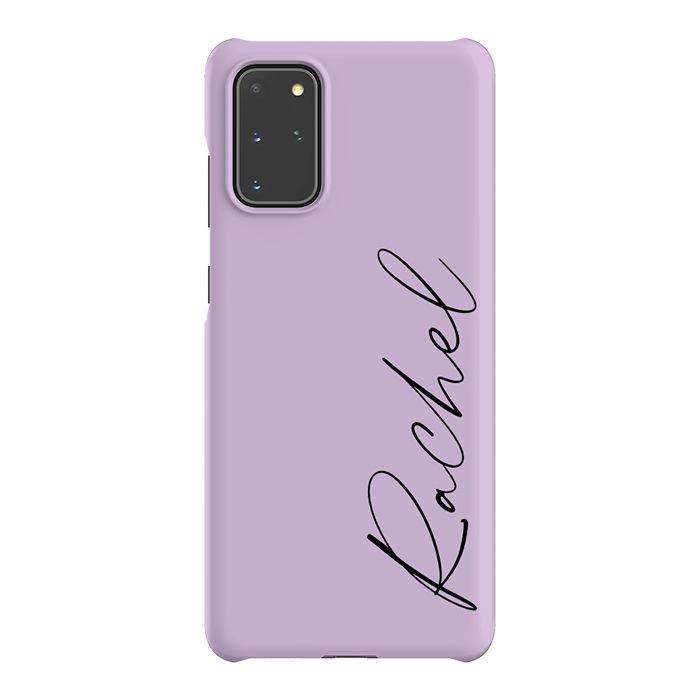 Personalised Purple Name Samsung Galaxy S20 Plus Case