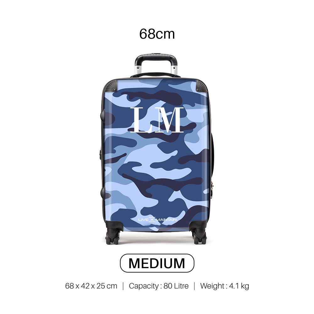 Tumi Merge Tumi Camouflage Luggage Blue Camo Suitcase TUMI