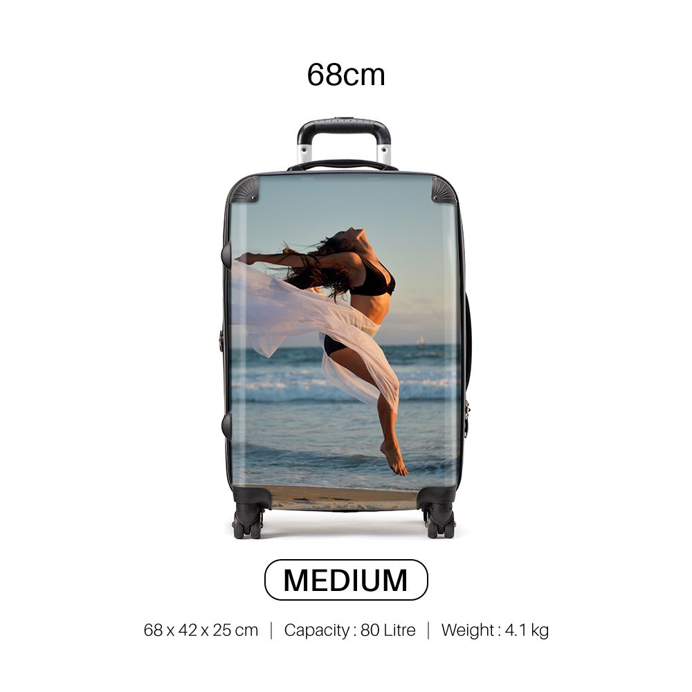 Personalised Upload Your Photo Suitcase LIVE x MAINTAIN