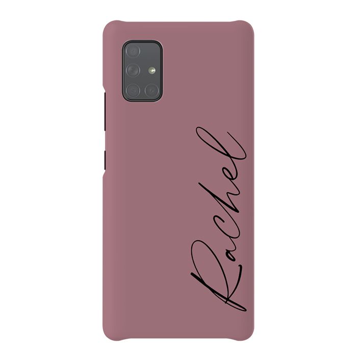 Personalised Nude Name Samsung Galaxy A71 Case