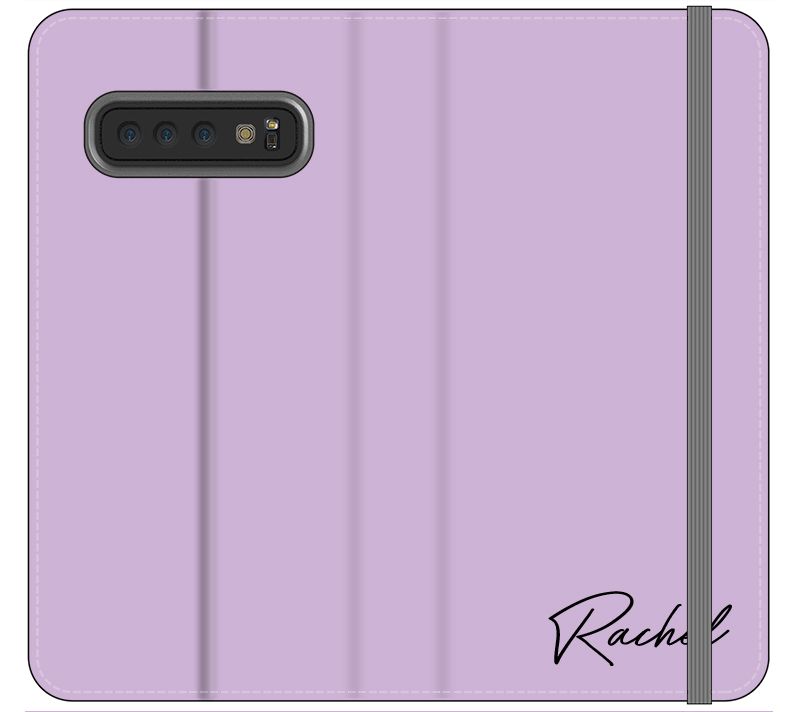 Personalised Purple Name Samsung Galaxy S10 5G Case