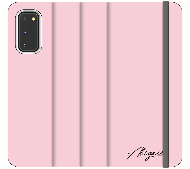 Personalised Bloom Top Initials Samsung Galaxy S20 Case