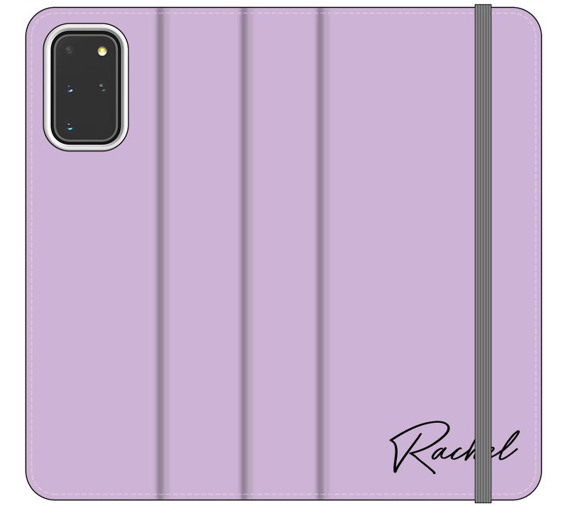 Personalised Purple Name Samsung Galaxy S20 Plus Case