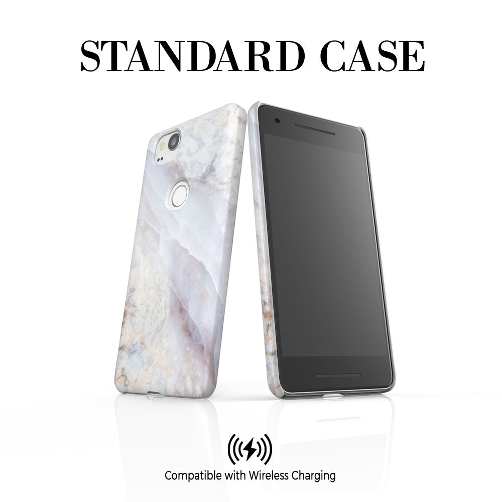 Personalised Stoned Marble Google Pixel 2 Case