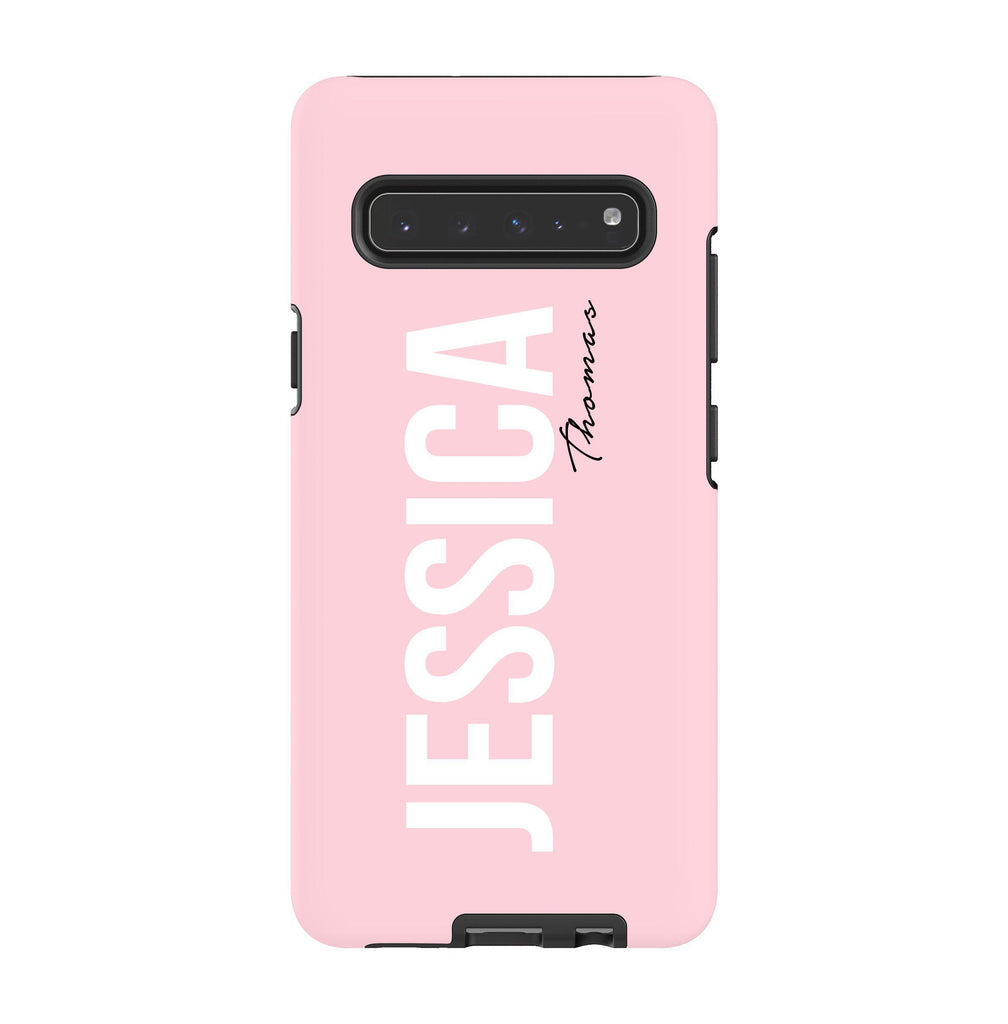 Personalised Bloom Name Side Samsung Galaxy S10 5G Case