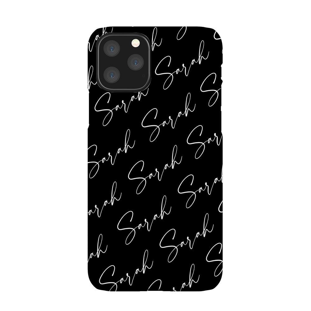 Personalised Script Name All Over iPhone 11 Pro Case