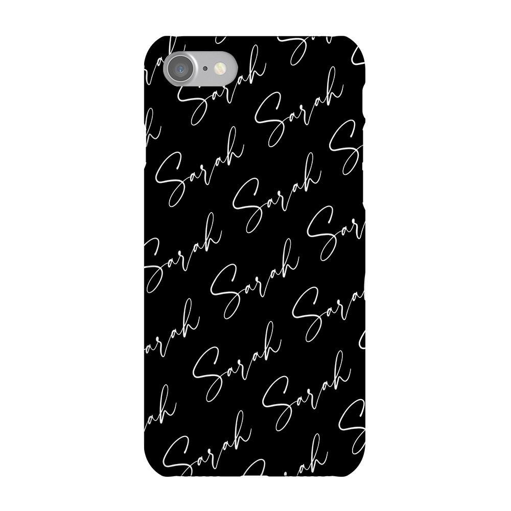 Personalised Script Name All Over iPhone 7 Case