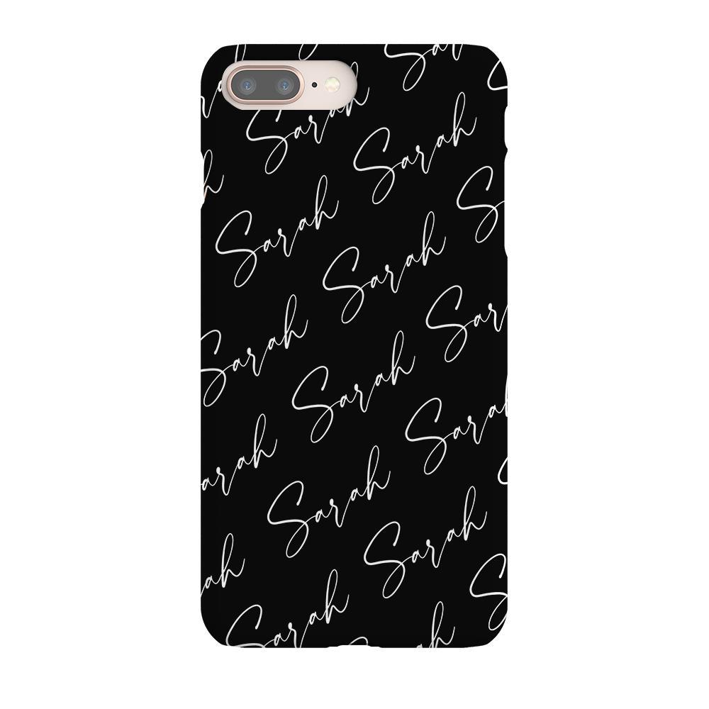 Personalised Script Name All Over iPhone 7 Plus Case