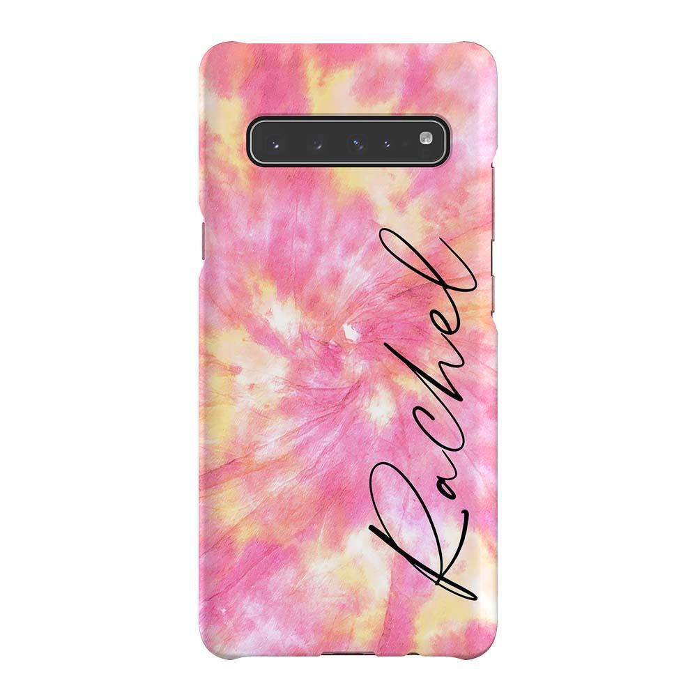 Personalised Tie Dye Name Samsung Galaxy S10 5G Case