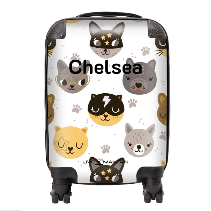 Personalised Cats & Dogs Kids Suitcase