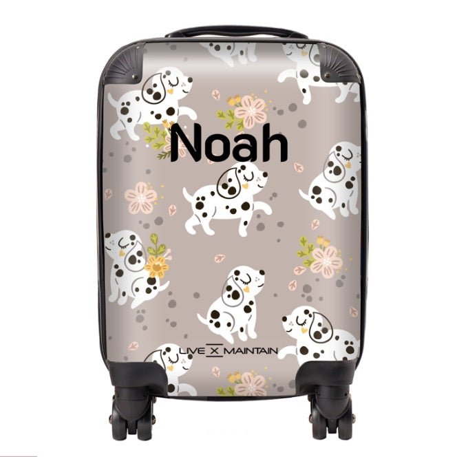 Personalised Dalmatian's Kids Suitcase