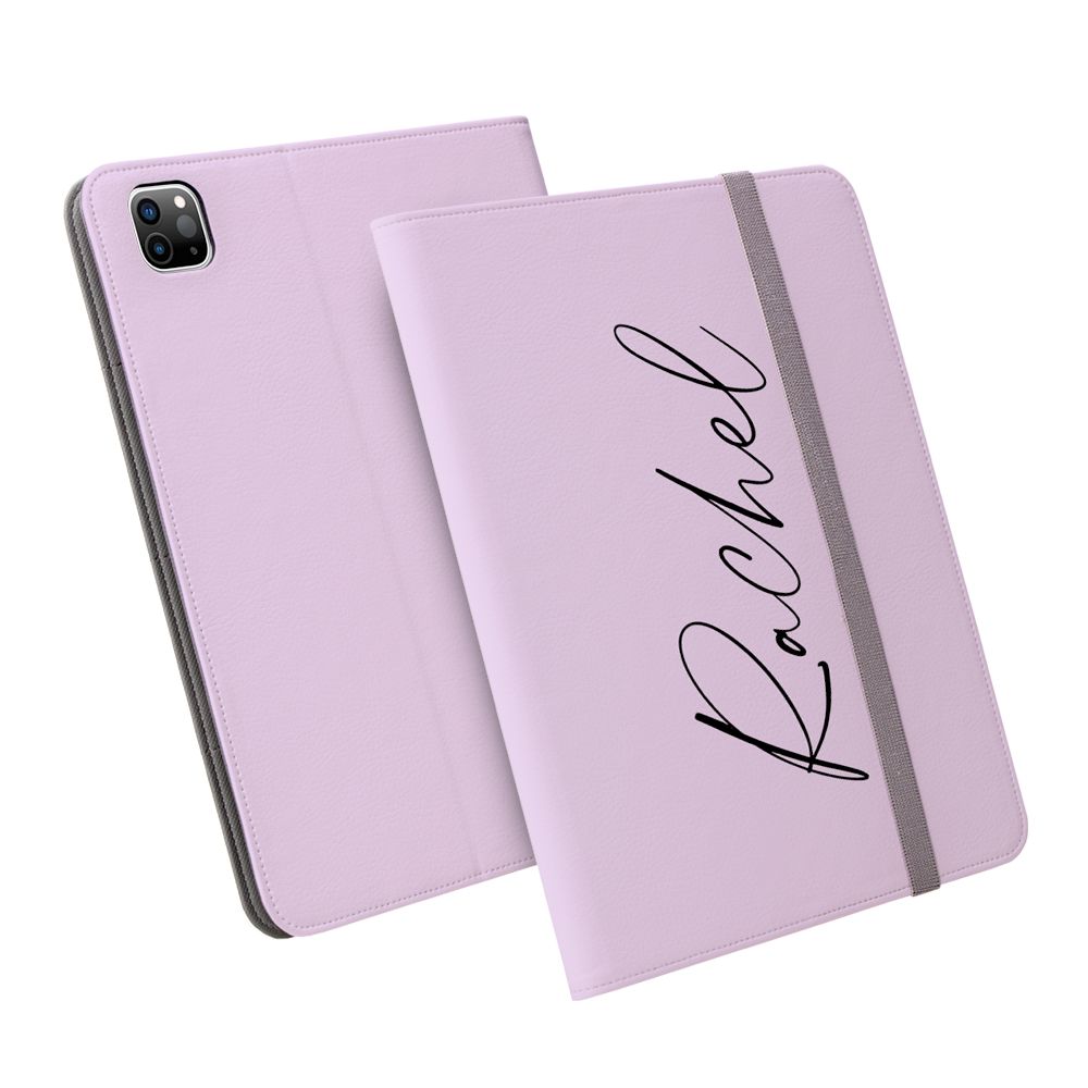 Personalised Purple Name iPad Pro Case