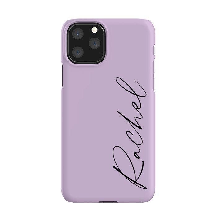 Personalised Purple Name iPhone 11 Pro Max Case