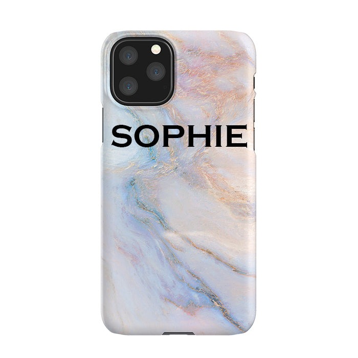 Personalised Moonshine Marble Name iPhone 11 Pro Max Case