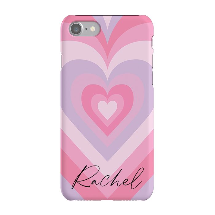 Personalised Heart Latte iPhone 7 Case