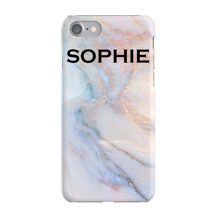 Personalised Moonshine Marble Name iPhone 7 Case