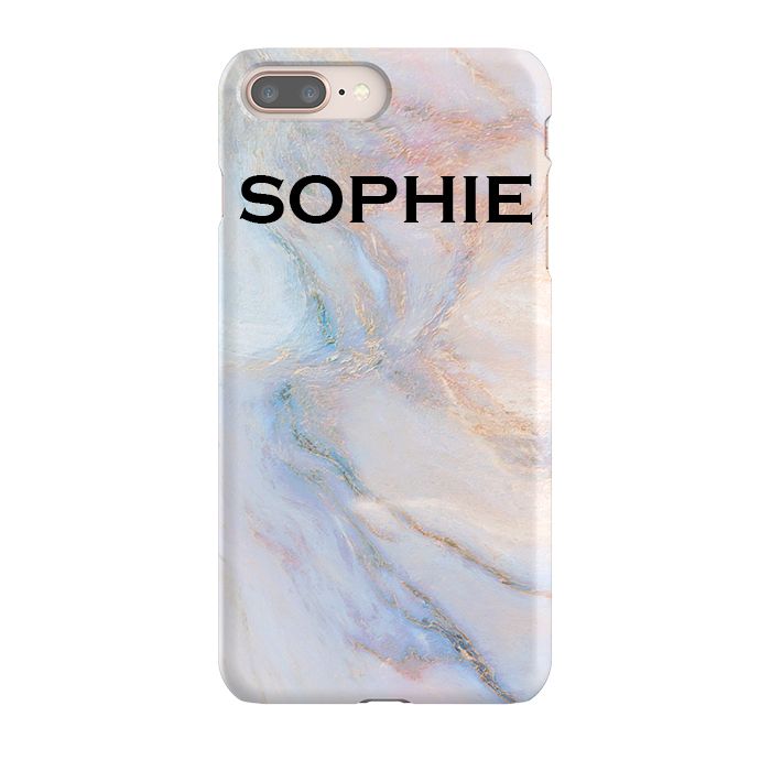 Personalised Moonshine Marble Name iPhone 7 Plus Case