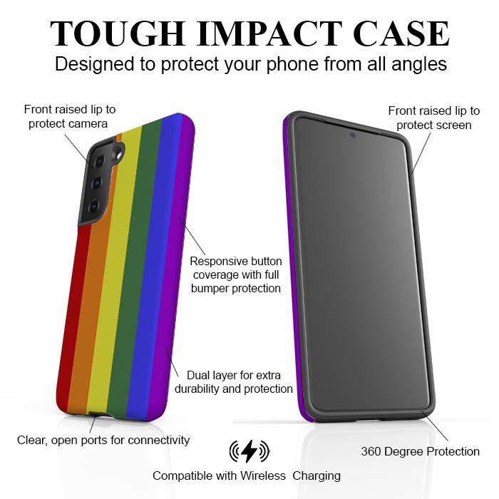 Personalised Pride Samsung Galaxy S21 FE Case