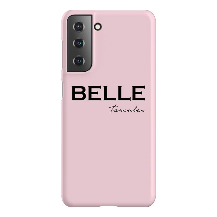 Personalised Bloom Name Samsung Galaxy S21 FE Case