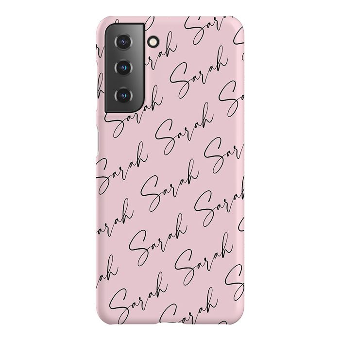 Personalised Script Name All Over Samsung Galaxy S22 Plus Case