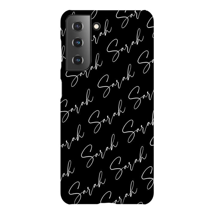 Personalised Script Name All Over Samsung Galaxy S22 Plus Case