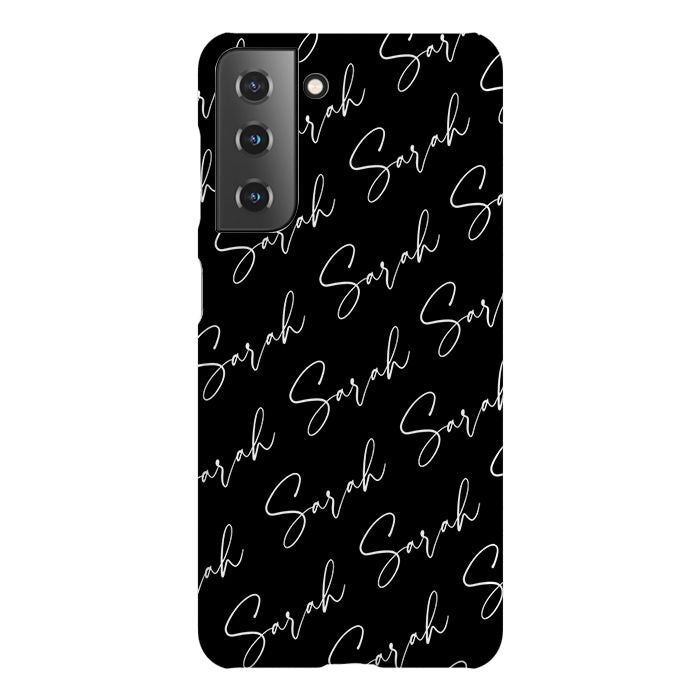 Personalised Script Name All Over Samsung Galaxy S22 Case