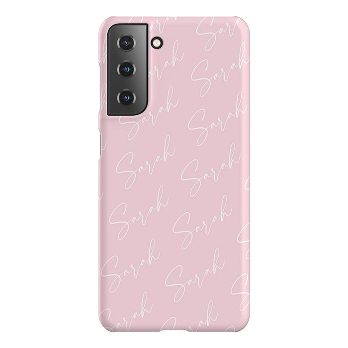 Personalised Script Name All Over Samsung Galaxy S22 Plus Case