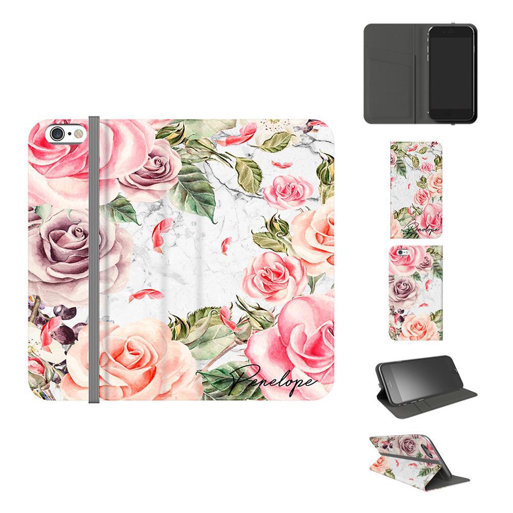 Personalised Watercolor Floral Initials iPhone 6 Plus/6s Plus Case